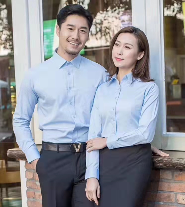 春秋職業(yè)襯衫定做